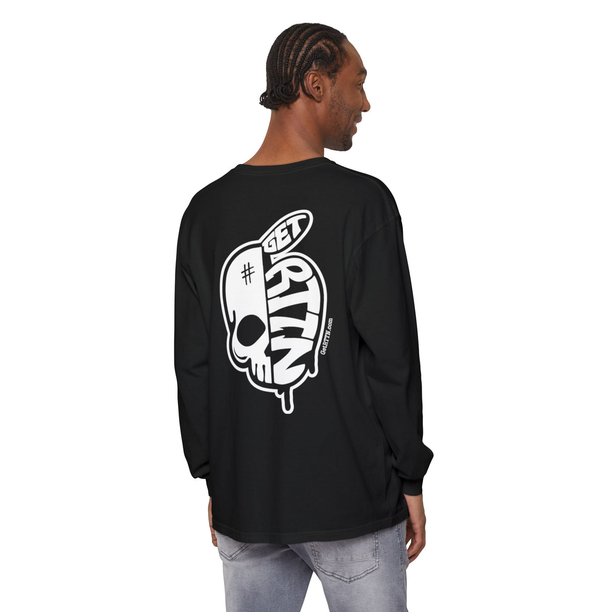 GET RTTN dripping skull Long Sleeve