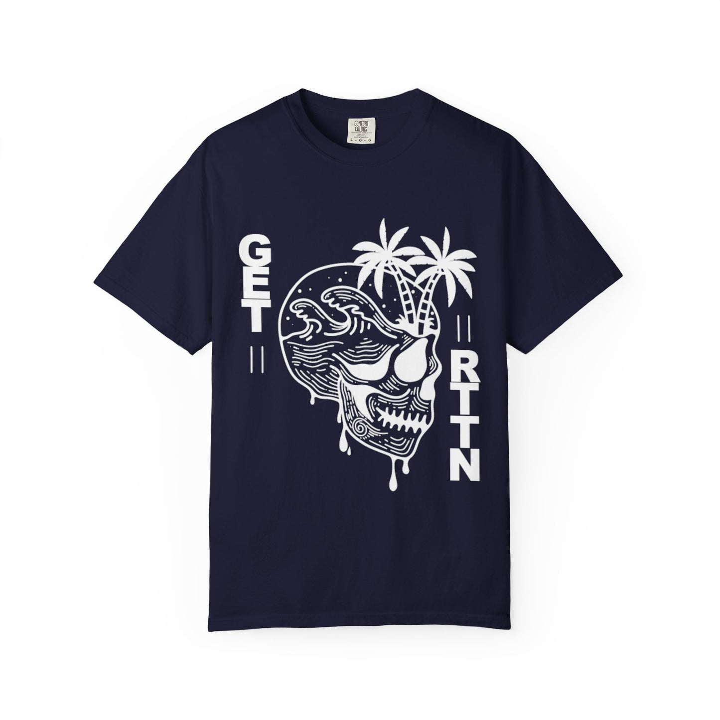 GETRTTN Palm Skull Tee