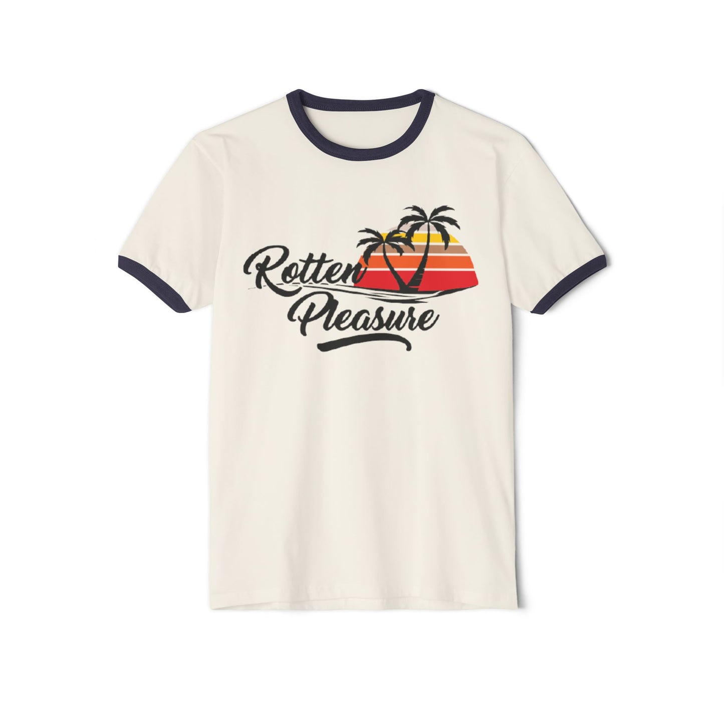 Rotten Pleasure OP Sunset Ringer Tee