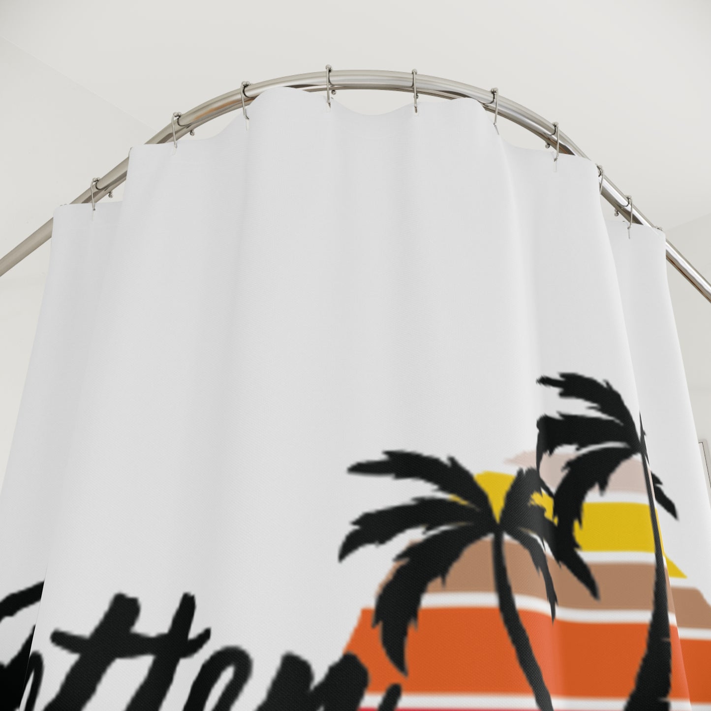 RTTN Pleasure Sunset Shower Curtain