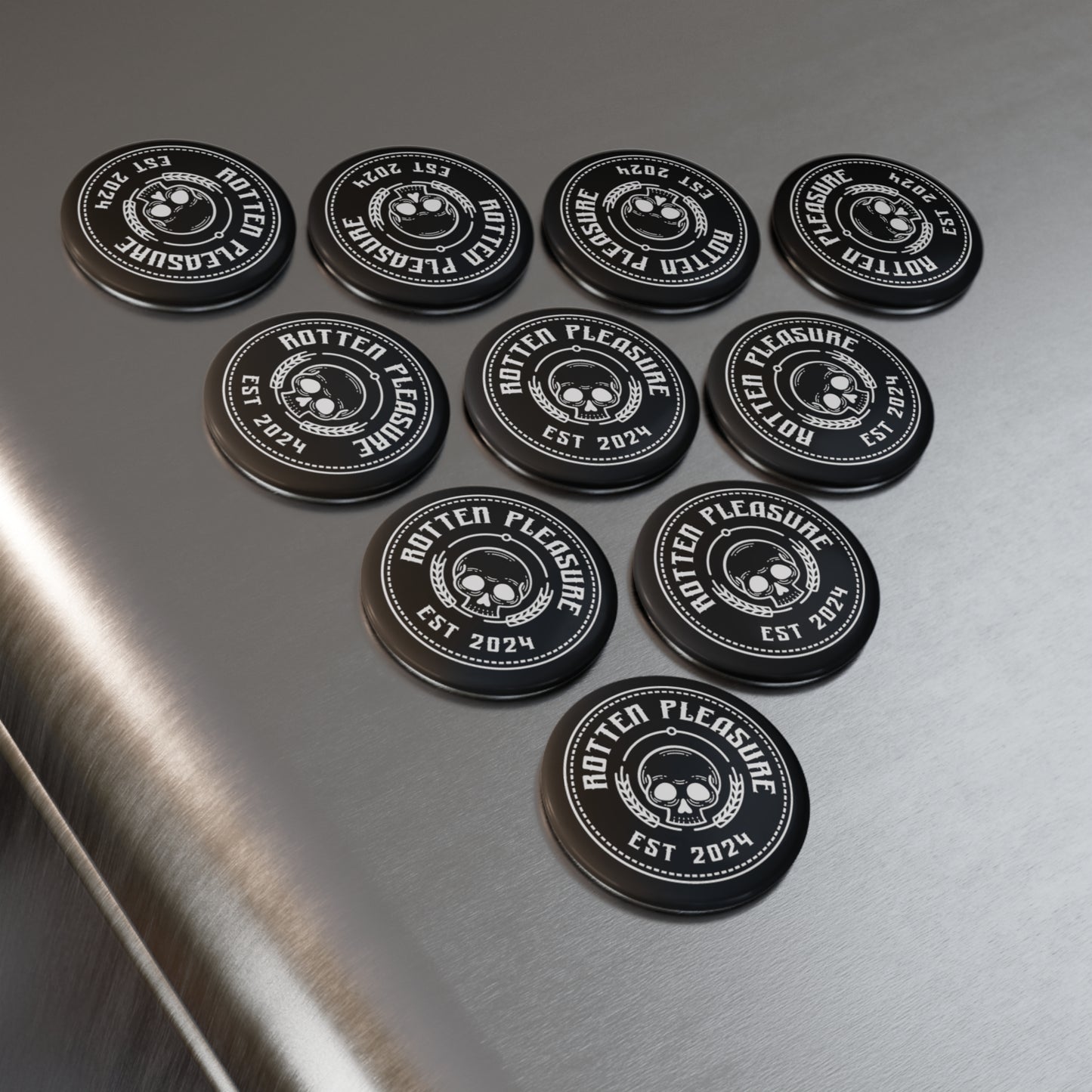 Rotten Pleasure Button Magnet