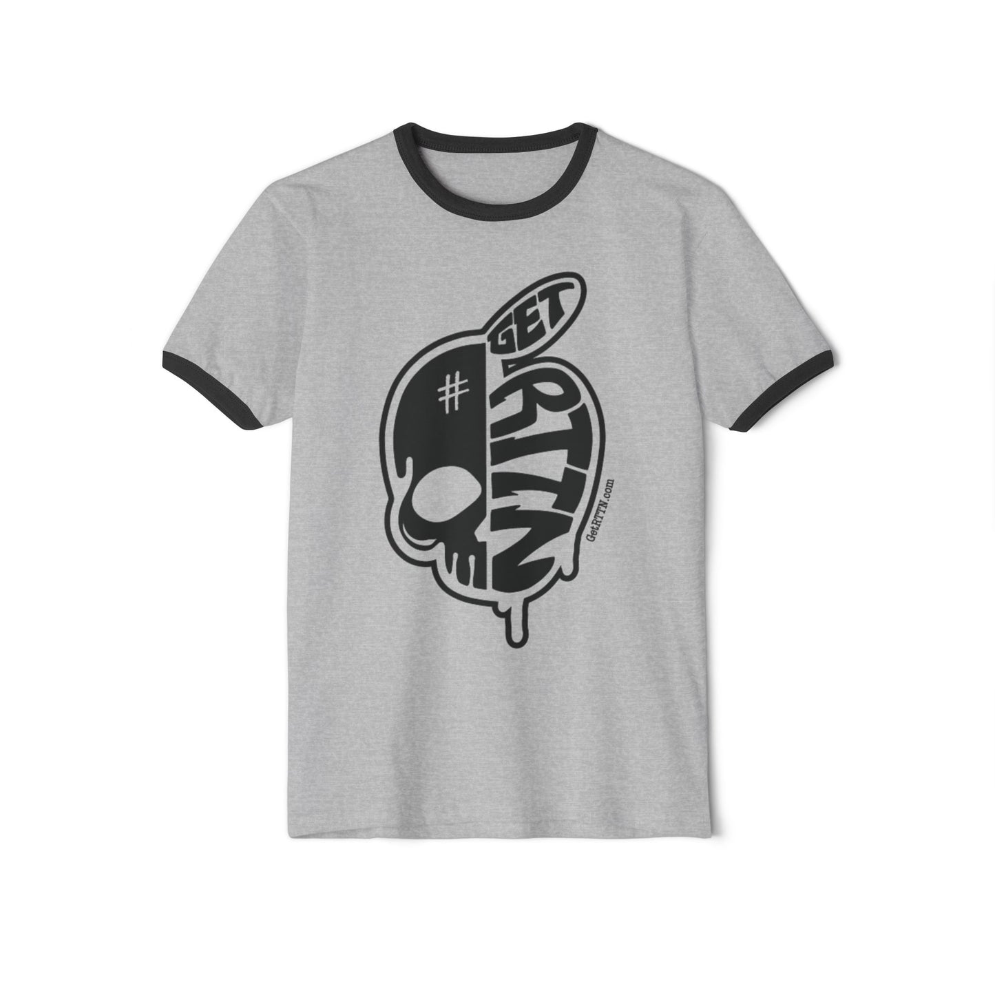 Dripping Skull Ringer Tee