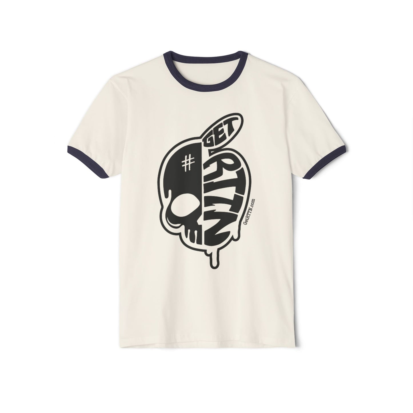 Dripping Skull Ringer Tee