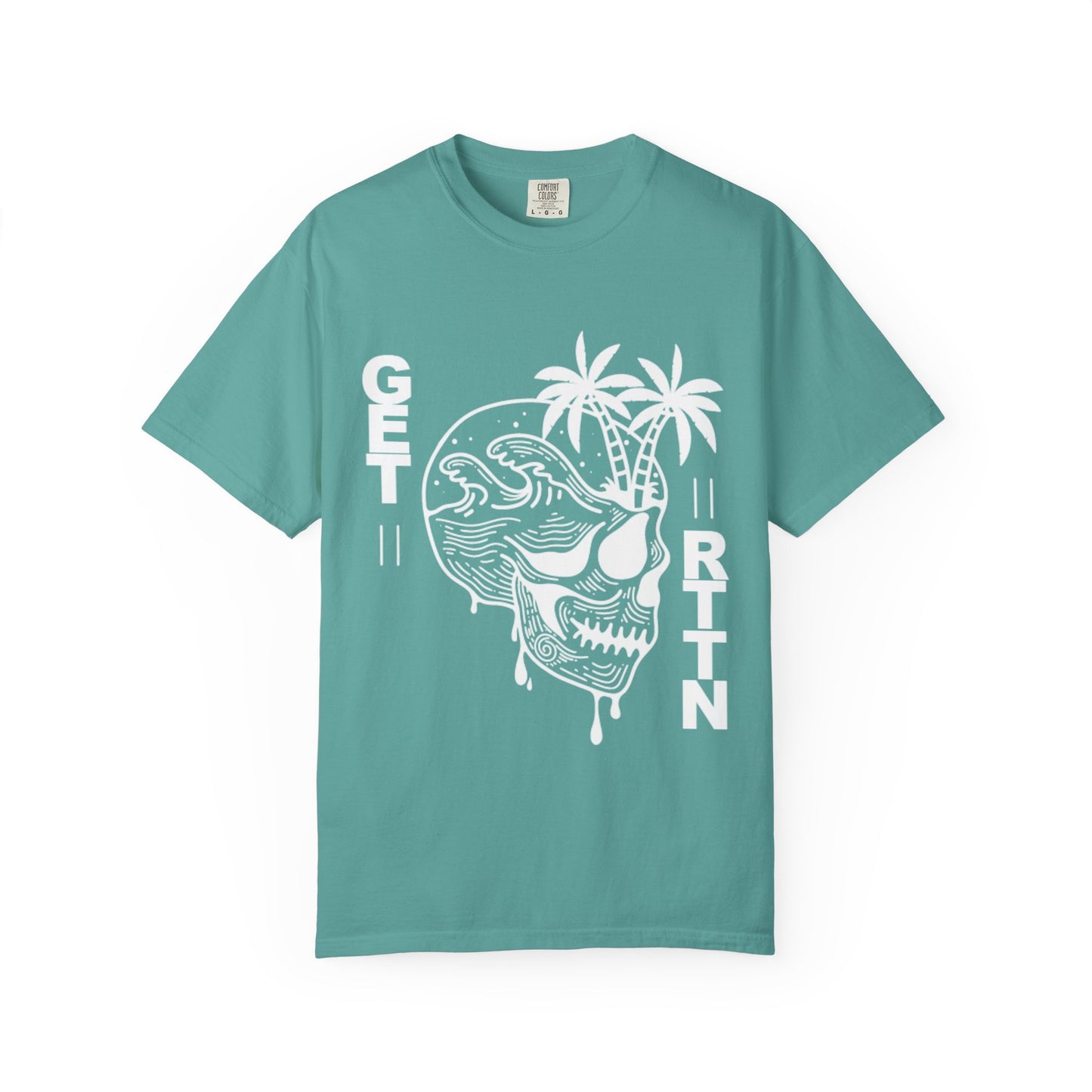 GETRTTN Palm Skull Tee