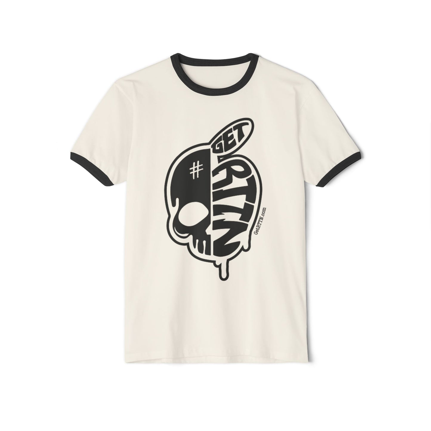 Dripping Skull Ringer Tee