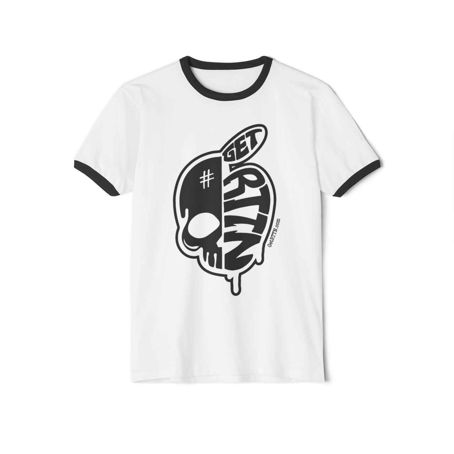 Dripping Skull Ringer Tee