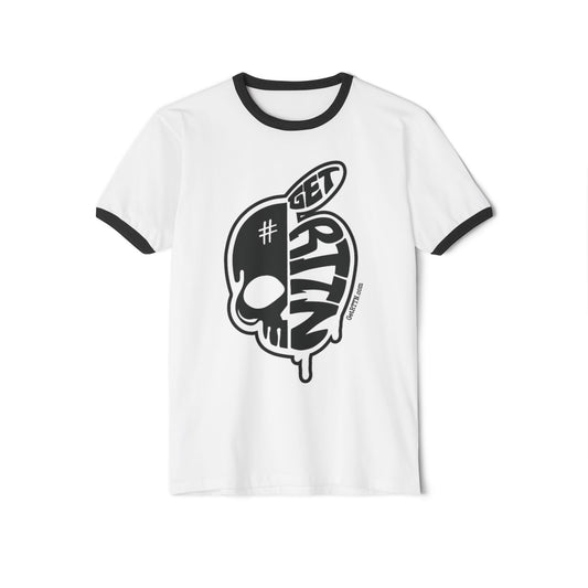 Dripping Skull Ringer Tee