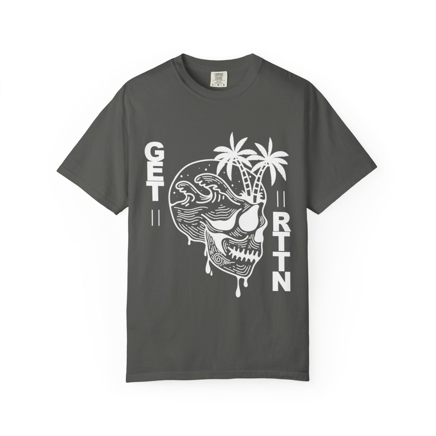 GETRTTN Palm Skull Tee