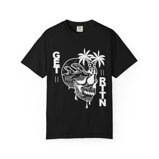 GETRTTN Palm Skull Tee
