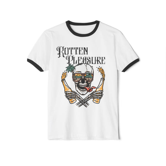 RP Drunk Skull Ringer Tee