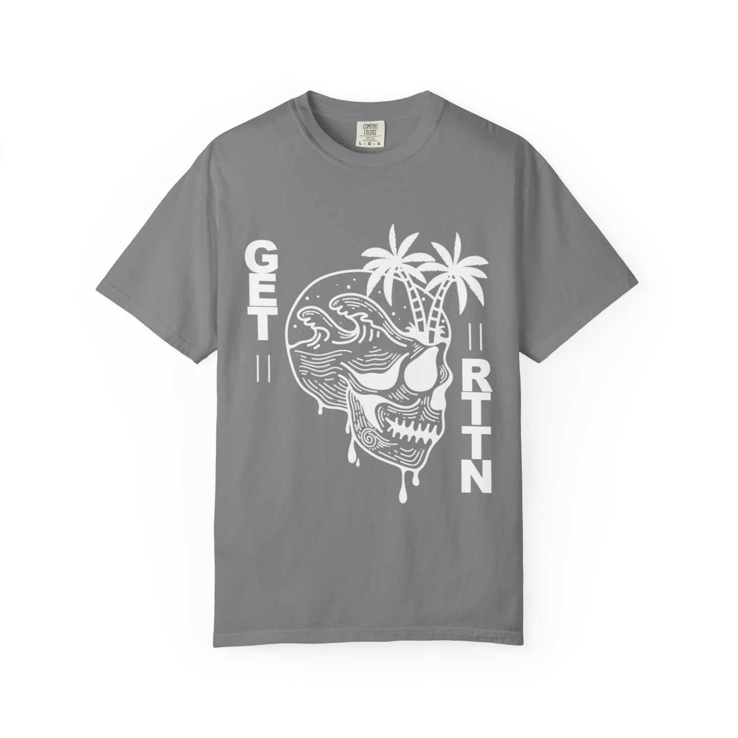 GETRTTN Palm Skull Tee