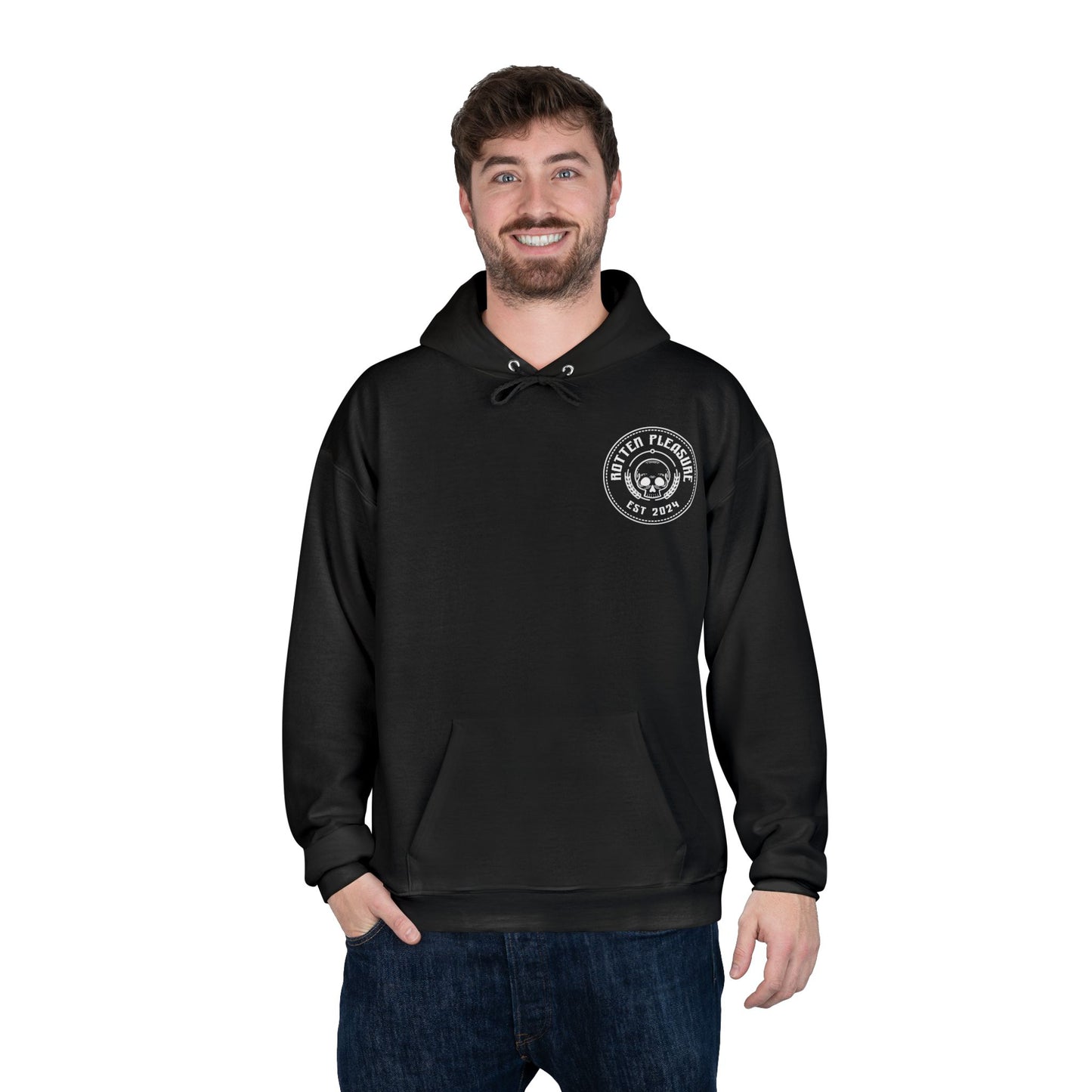 GetRTTN Dripping Skull Hoodie