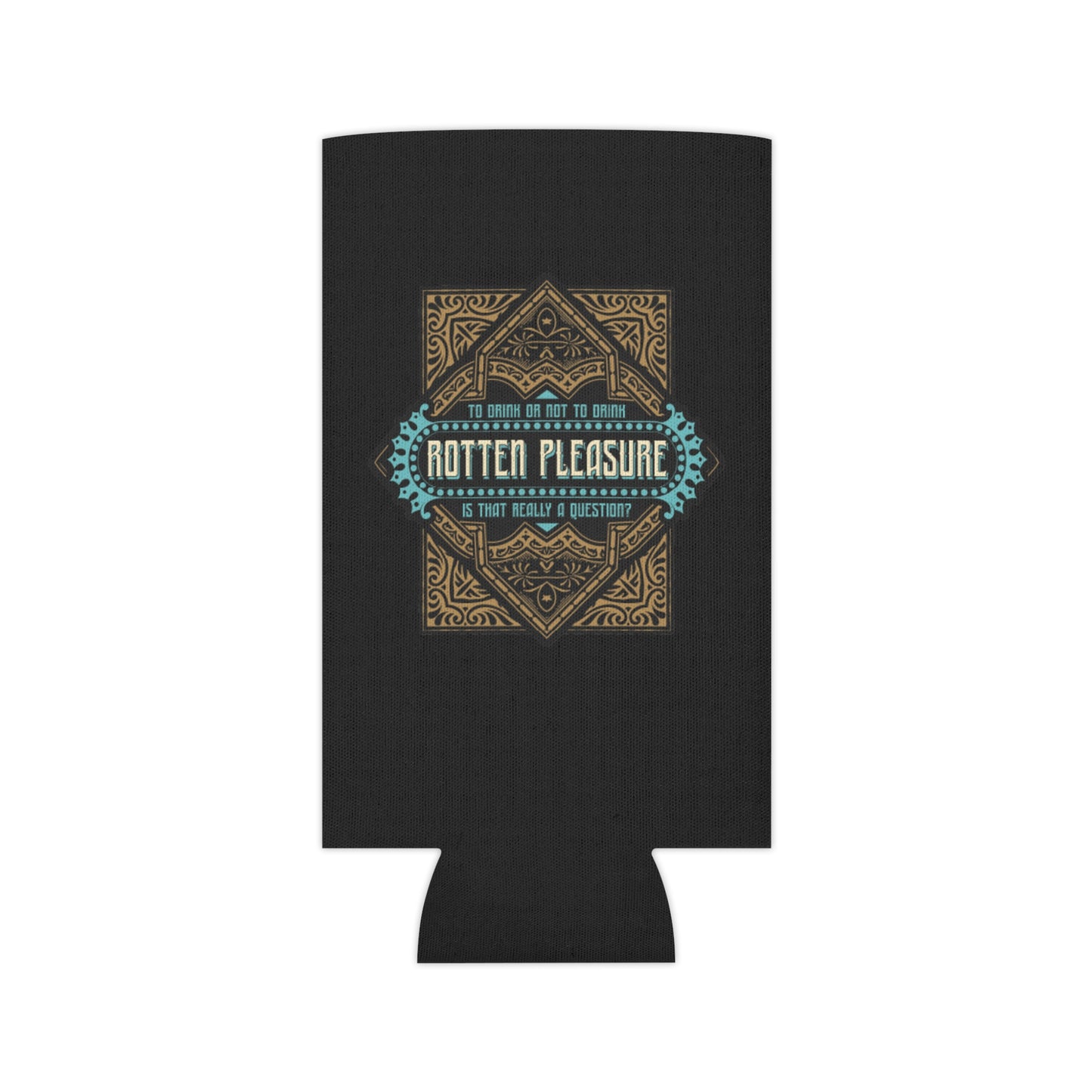 Rotten Pleasure Liquor Label Koozie
