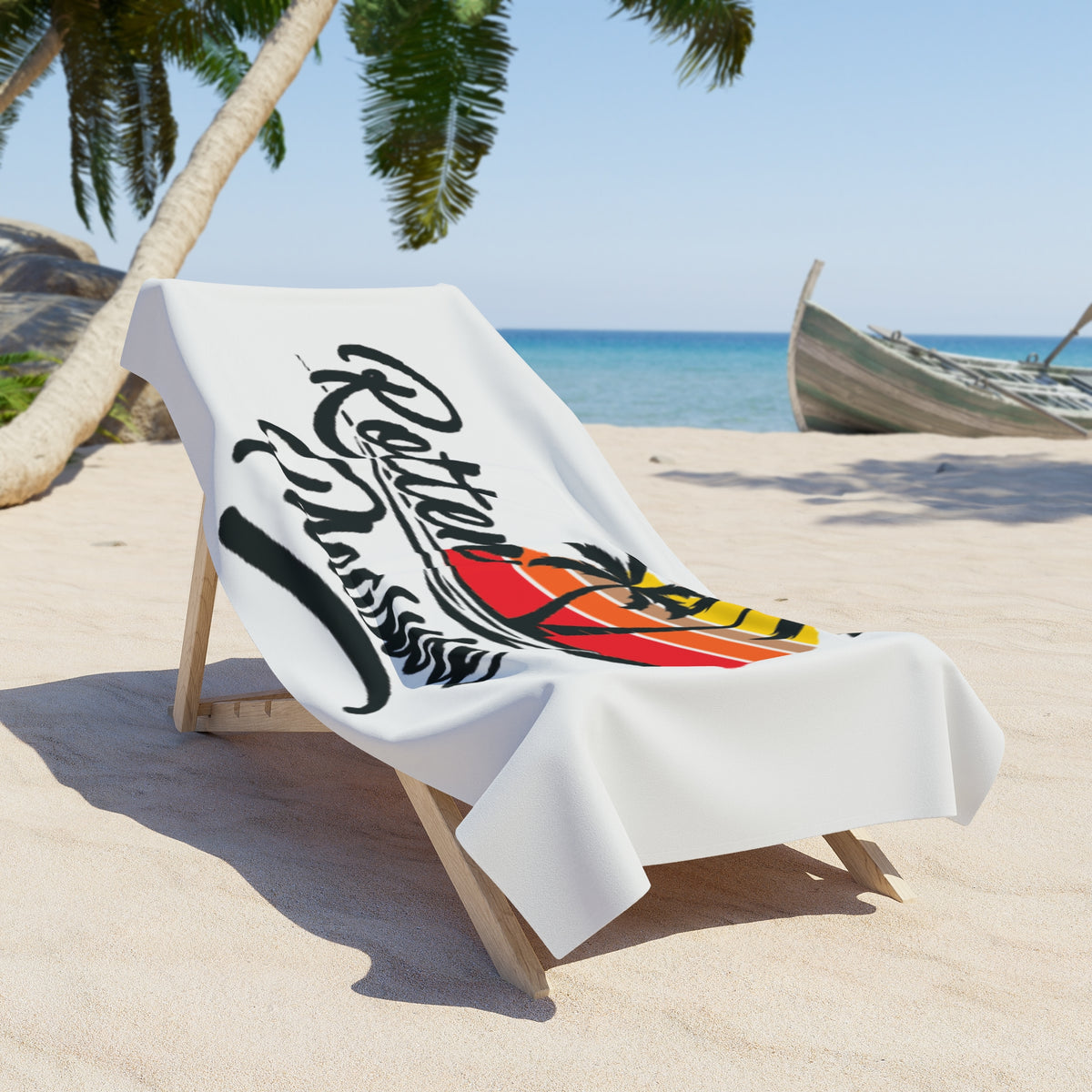 RTTN Pleasure Sunset Beach Towel