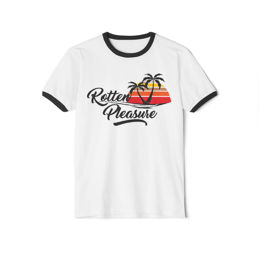 Rotten Pleasure OP Sunset Ringer Tee